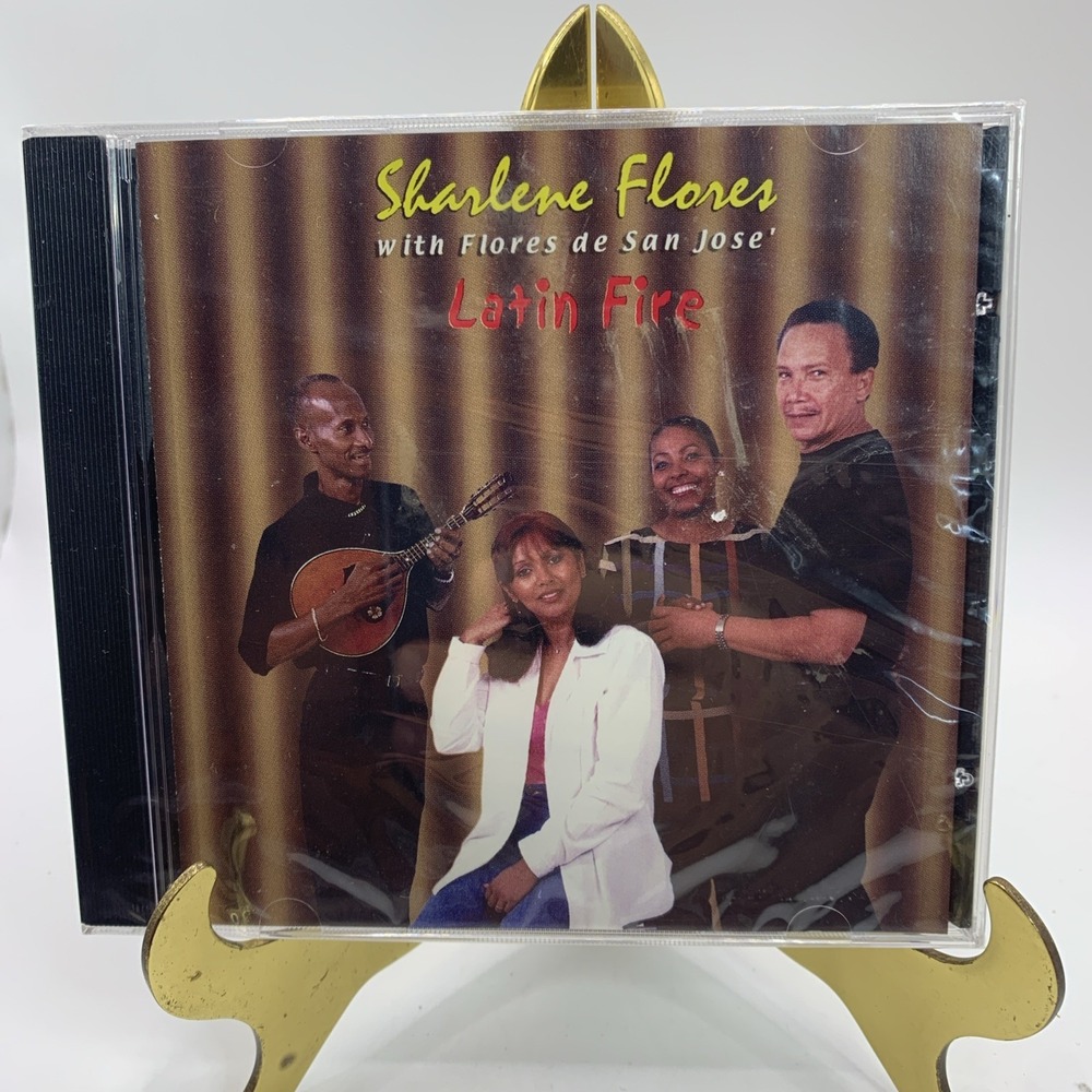 Sharlene Flores Latin Fire 1988 Factory Sealed CD Rare JWCM 122 CD Latin Music